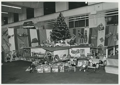 Christmas tree at a Westinghouse Salvation Army gift drive