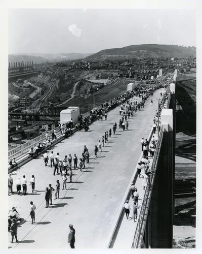 Parade on the George Westinghouse Bridge