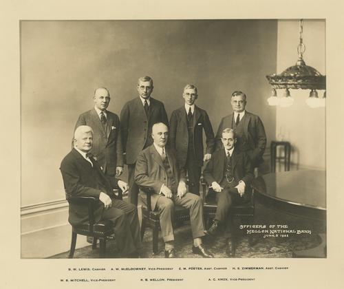 Officers of the Mellon National Bank