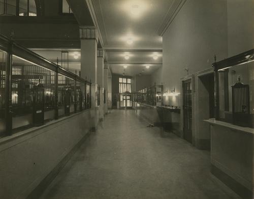 Interior of City Deposit Bank
