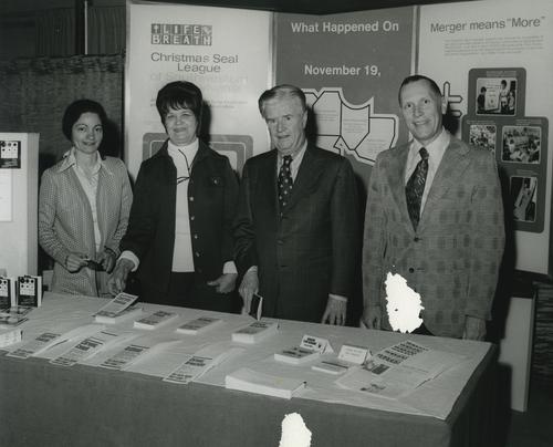 Christmas Seal League of Southwestern Pennsylvania display