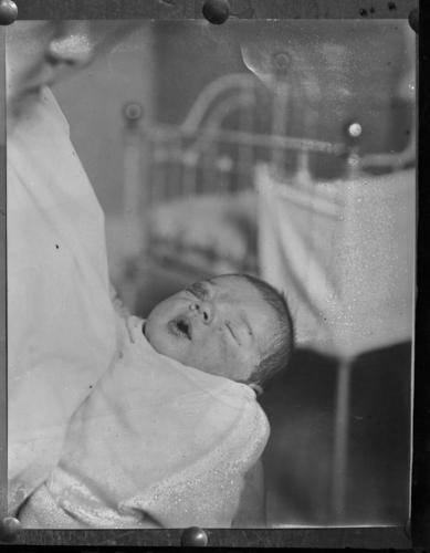 Person holding an infant