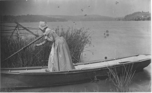 Lady on Lake Conemaugh