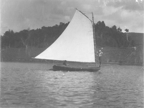 Sailing on Lake Conemaugh