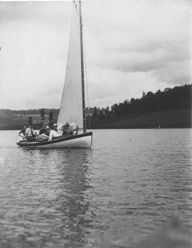 Sailing on Lake Conemaugh
