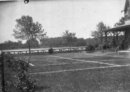 Court for Tennis or Badminton