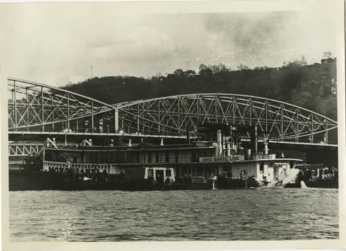 The Monongahela taking on water