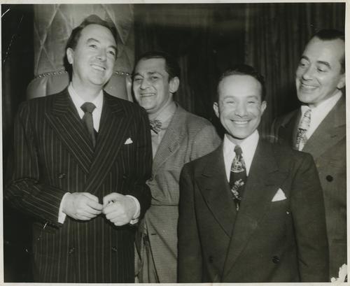 Harold V. Cohen with Jack Heller and Jack Haley Jr.