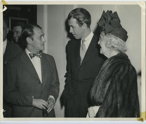 Harold V. Cohen with Jimmy Stewart