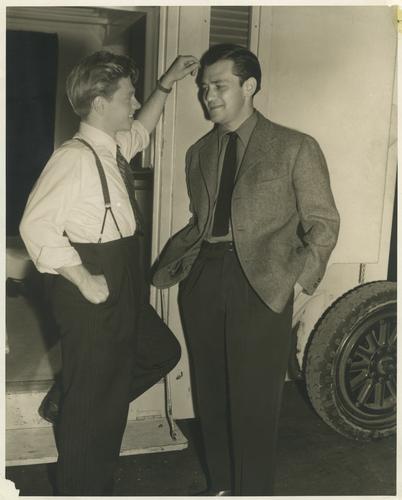 Harold V. Cohen with Mickey Rooney