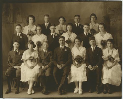 Wampum High School Seniors Photo