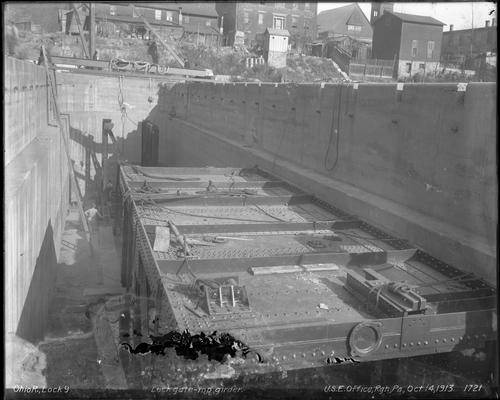 Lock Gate Girder for Ohio River Lock 9