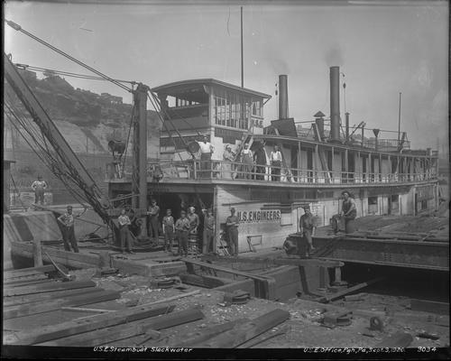United States Engineers Steamboat Slackwater