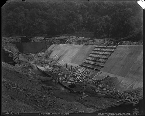Monongahela River New Lock and Dam 8 Construction (8)