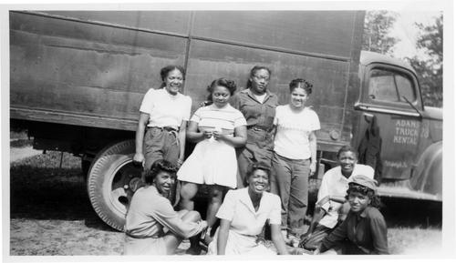 Female Staff at Camp Johnson