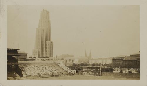 Forbes Field and Cathedral of Learning
