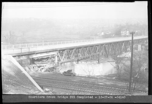 Chartiers Creek Bridge #21 Completed