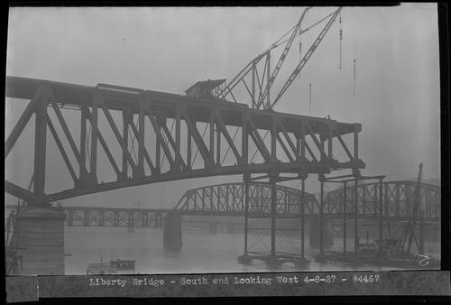 Liberty Bridge - South End Looking West