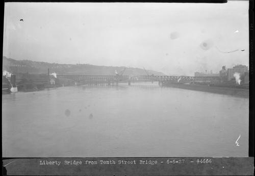 Liberty Bridge from Tenth Street Bridge