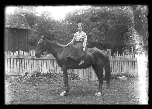 Young Lady on a Horse