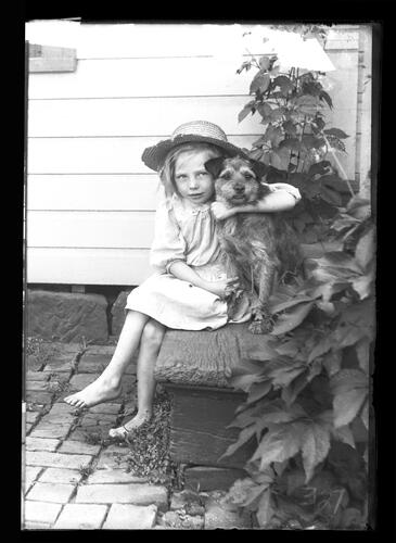 Little Girl and Her Best Friend