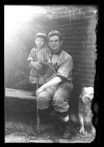 Frank France and Child