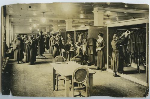 Women's' suit department