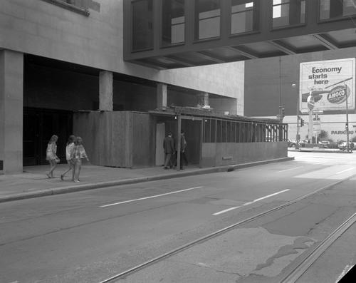 Sidewalk Shed on Wood Street
