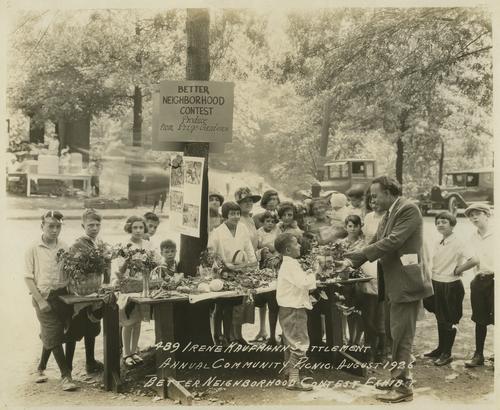 Irene Kaufmann Settlement Annual Community Picnic, Better Neighborhood Contest