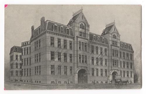 Homeopathic Hospital Illustration