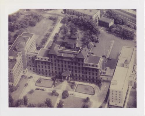 Aerial View of Hospital