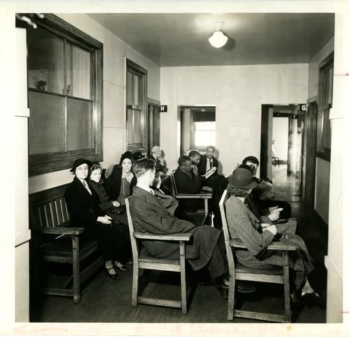 Patients Waiting in Dispensary
