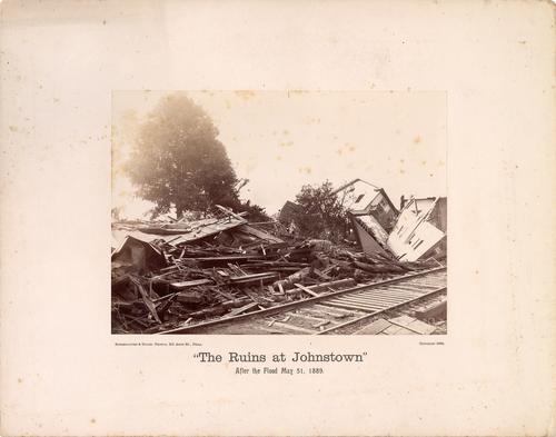 Debris next to the Tracks
