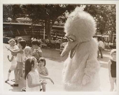 Big Bird on the midway