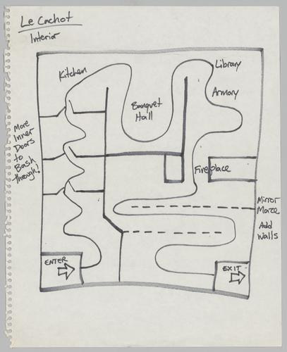 LeCachot interior map
