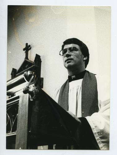 Reverend Duane Meyer Preaching