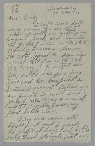 J.H. McHugh (Howie) reply to Kennywood