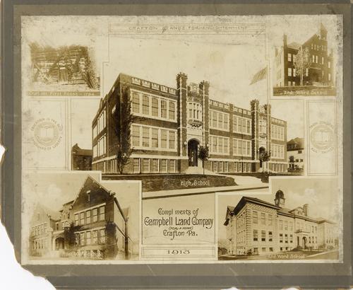 Crafton School Collage