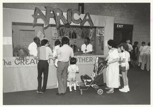 Africa booth