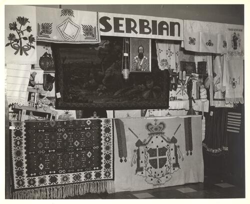 Serbian fiber art