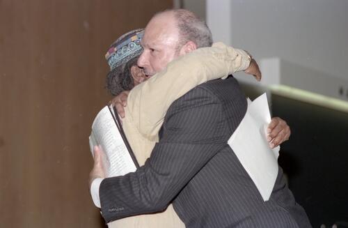 Rob Penny and August Wilson