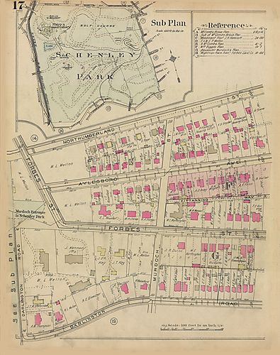 Squirrel Hill North, Squirrel Hill South