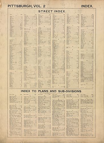 Pittsburgh Vol. 2, Hopkins Co.