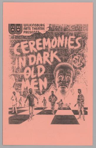 Theatre program - Ceremonies in Dark Old Men