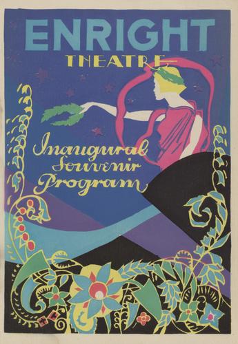 Theatre program - Screening of Adoration inaugural performance at the Enright