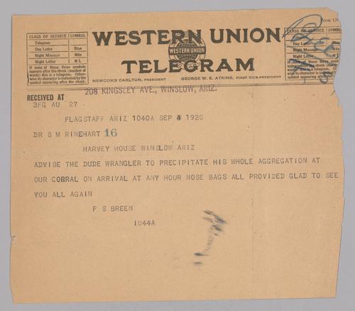 Breen, F.S. and Carolyn/Caroline