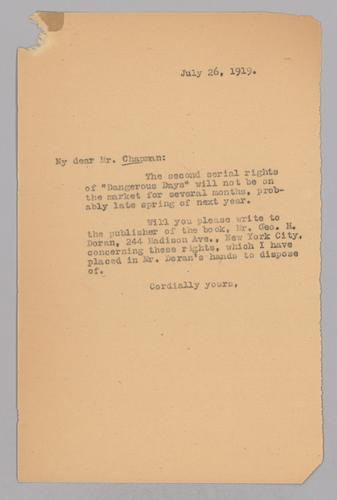 Chapman, William Gerard