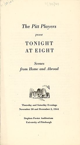 Tonight at Eight