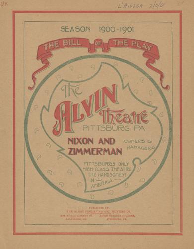 Theatre program - L'Aiglon with Maude Adams