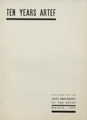 Ten Years Artef